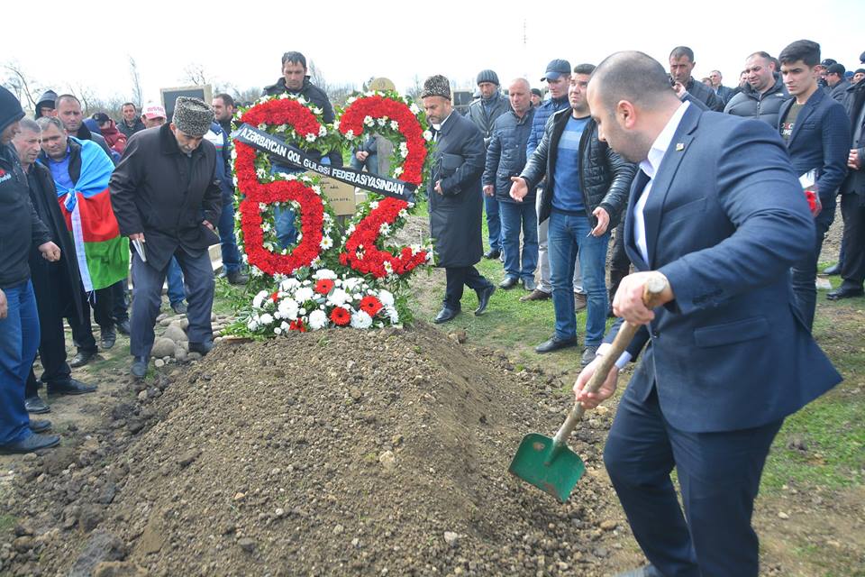 Qafqaz Pələngi dəfn olundu - FOTOLAR