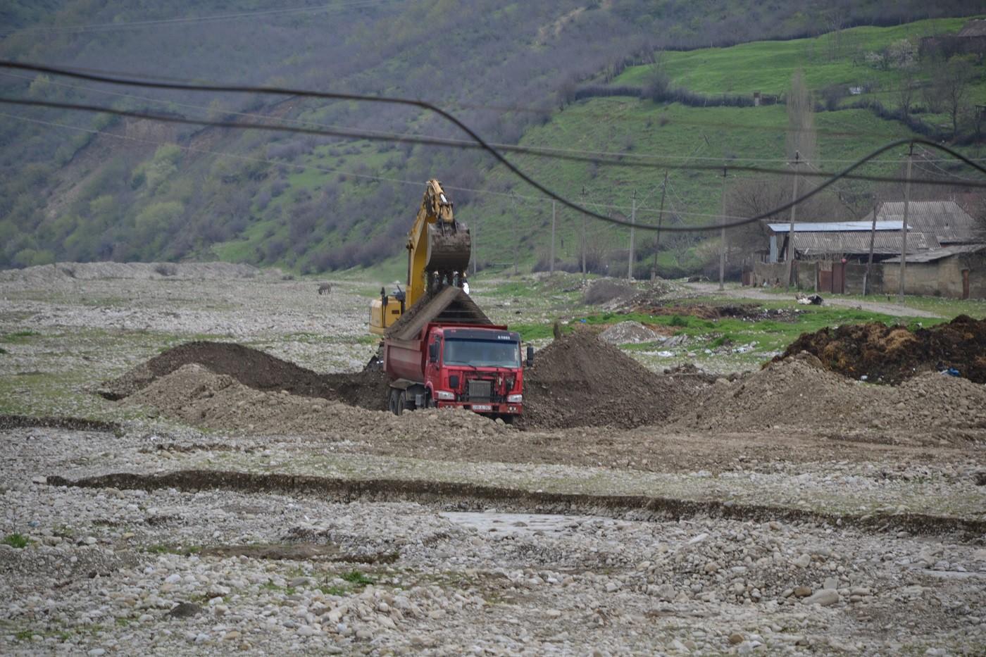 İsmayıllıda 14 km uzunluğunda avtomobil yolu inşa edilir  - FOTO
