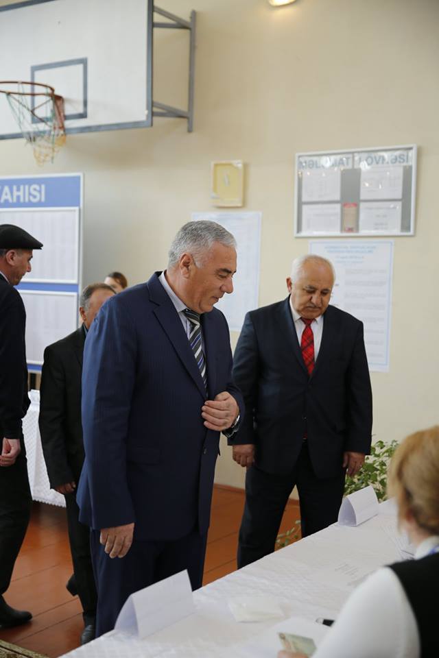 Hafiz Hacıyev belə səs verdi -  FOTOLAR