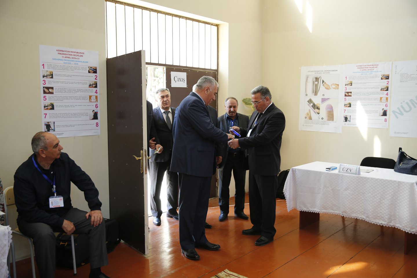 Hafiz Hacıyev belə səs verdi -  FOTOLAR