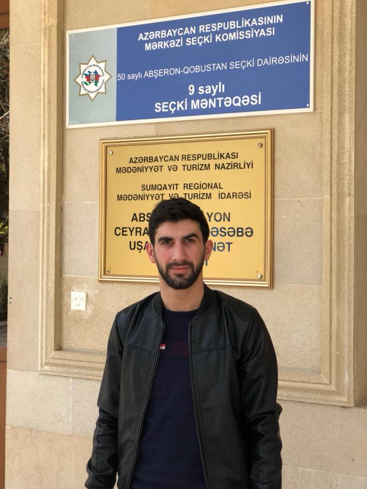 Rəfael Ağayev qardaşı ilə birlikdə səs verdi  - FOTOLAR