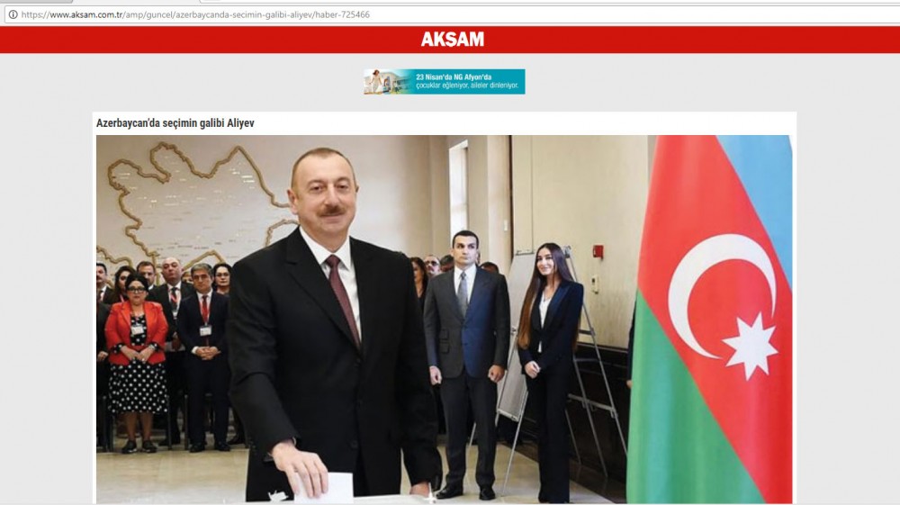 Prezident seçkiləri dünya mətbuatında   - FOTOLAR