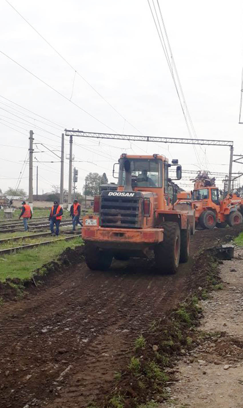 Bu stansıyaların baş yolları əsaslı təmir olunur  - FOTO
