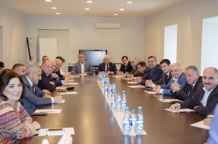 Mətbuat Şurası yeni tərkibdə toplandı  - FOTOLAR