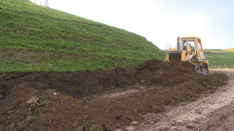 Cəlilabad-Yardımlı avtomobil yolunun tikintisi davam etdirilir - FOTOLAR