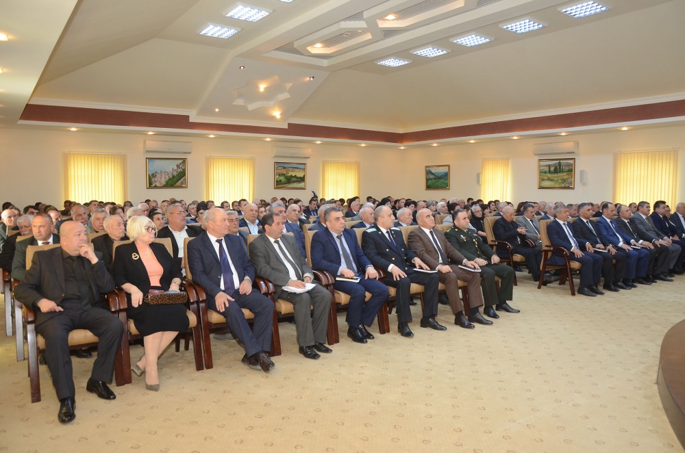 Qubadlı rayonu üzrə birinci rübdə görülən işlər müzakirə olunub 
