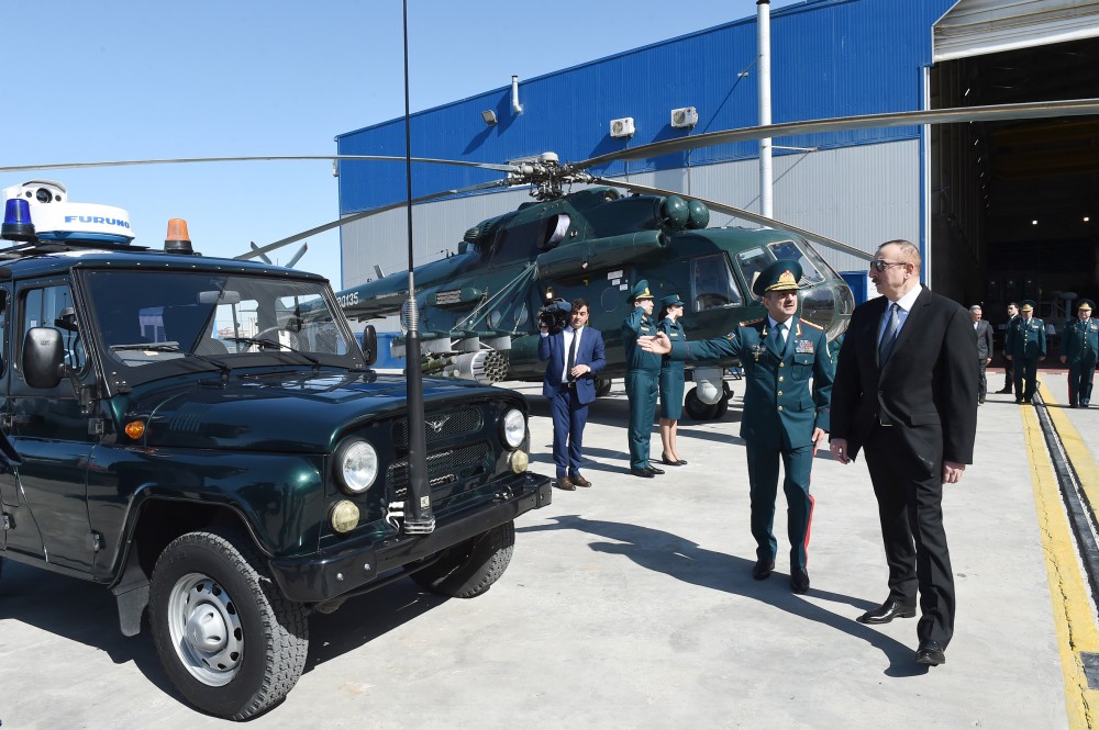 İlham Əliyev Tufan gəmisində -  FOTOLAR (YENİ-2)