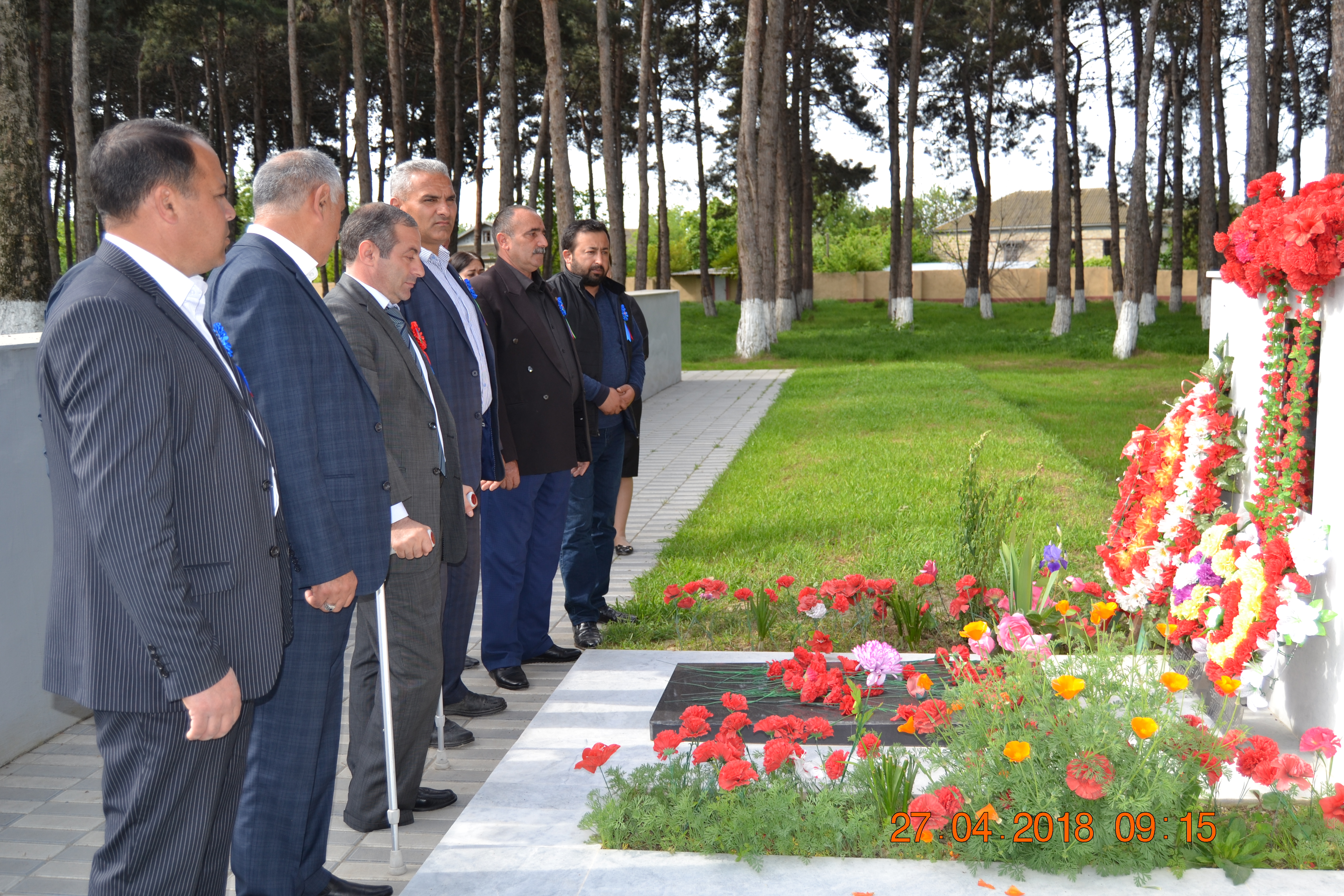 Ağcabədidə şəhid Oktay Kazımovun anım mərasimi keçirildi  - FOTO