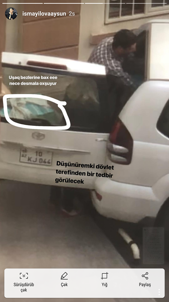 Rəqsanənin qızından körpələr evindəki hadisə ilə bağlı   daha bir qalmaqallı VİDEO