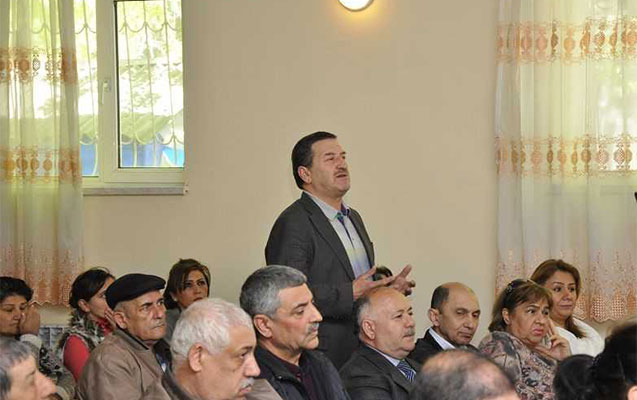  Abdin Fərzəliyev sakinlərlə görüşdü   - FOTO
