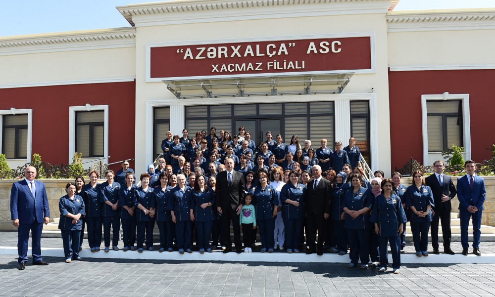 İlham Əliyev   Xaçmazda - (FOTOLAR-YENİLƏNİB-2)