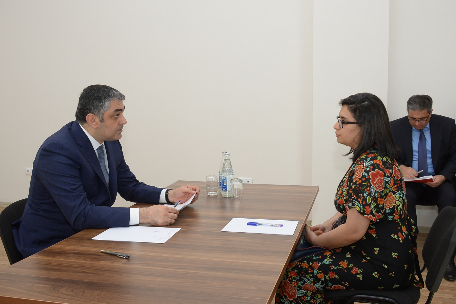 Ramin Quluzadə Ağdaşda vətəndaşları qəbul edib - FOTO