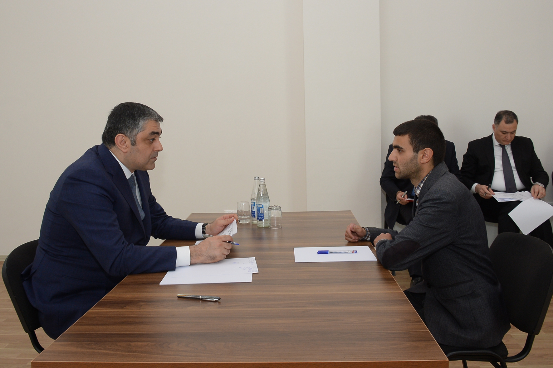 Ramin Quluzadə Ağdaşda vətəndaşları qəbul edib - FOTO