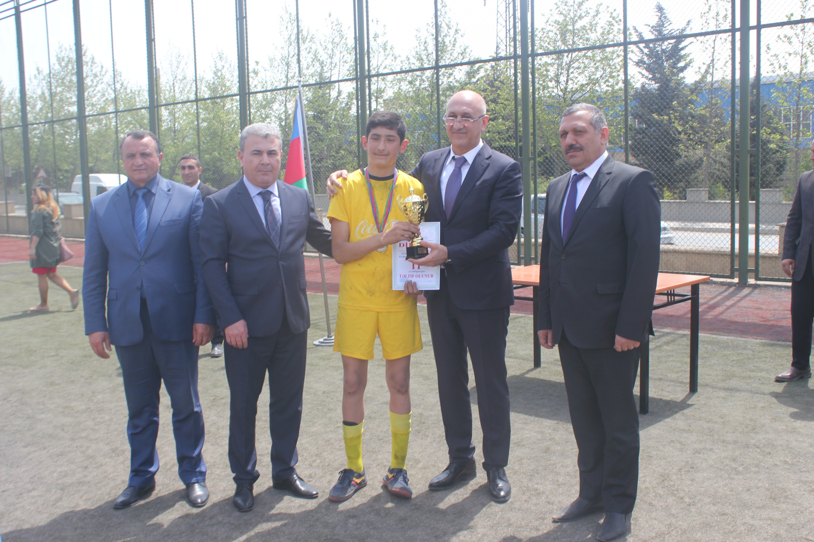 Arif Qasımov qalibləri mükafatlandırdı -  FOTOLAR