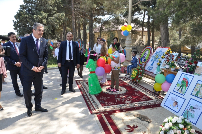 Qaradağda ulu öndər anıldı - FOTOLAR