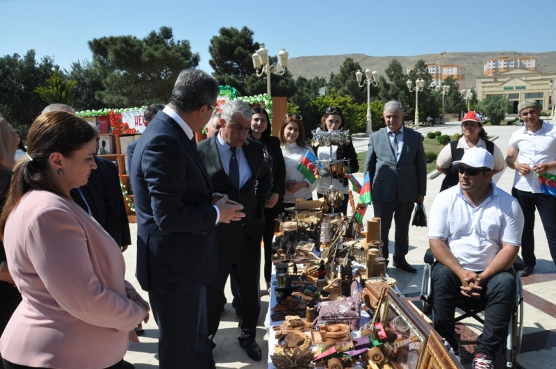 Qaradağda ulu öndər anıldı - FOTOLAR