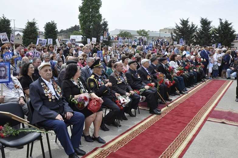  Nərimanovda müharibə veteranlarının günü qeyd olundu  - FOTO