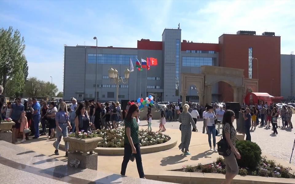 Volqoqradda Ulu Öndər anıldı   - FOTOLAR