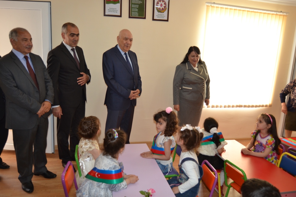 Uşaq bağçasının açılışı oldu   - FOTOLAR