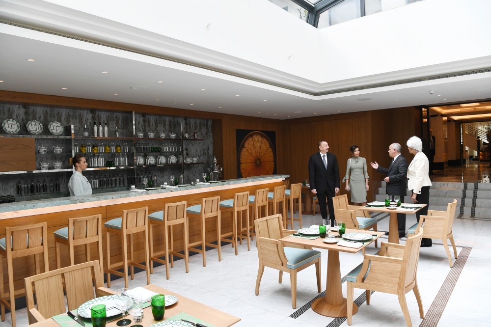 İlham Əliyev və xanımı Dinamo otelinin   AÇILIŞINDA - YENİLƏNİB- FOTOLAR