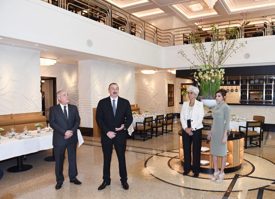İlham Əliyev və xanımı Dinamo otelinin   AÇILIŞINDA - YENİLƏNİB- FOTOLAR