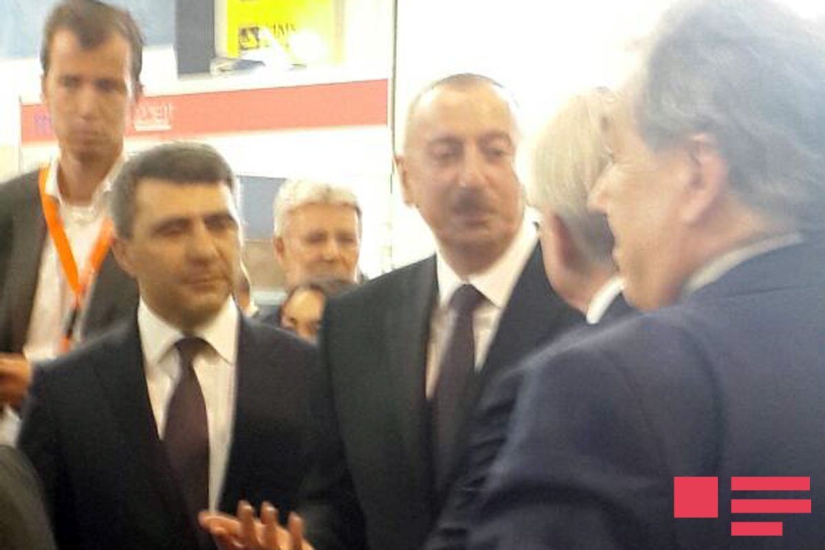 Yeni nazir İlham Əliyevi sərgilərlə tanış etdi  - FOTOLAR