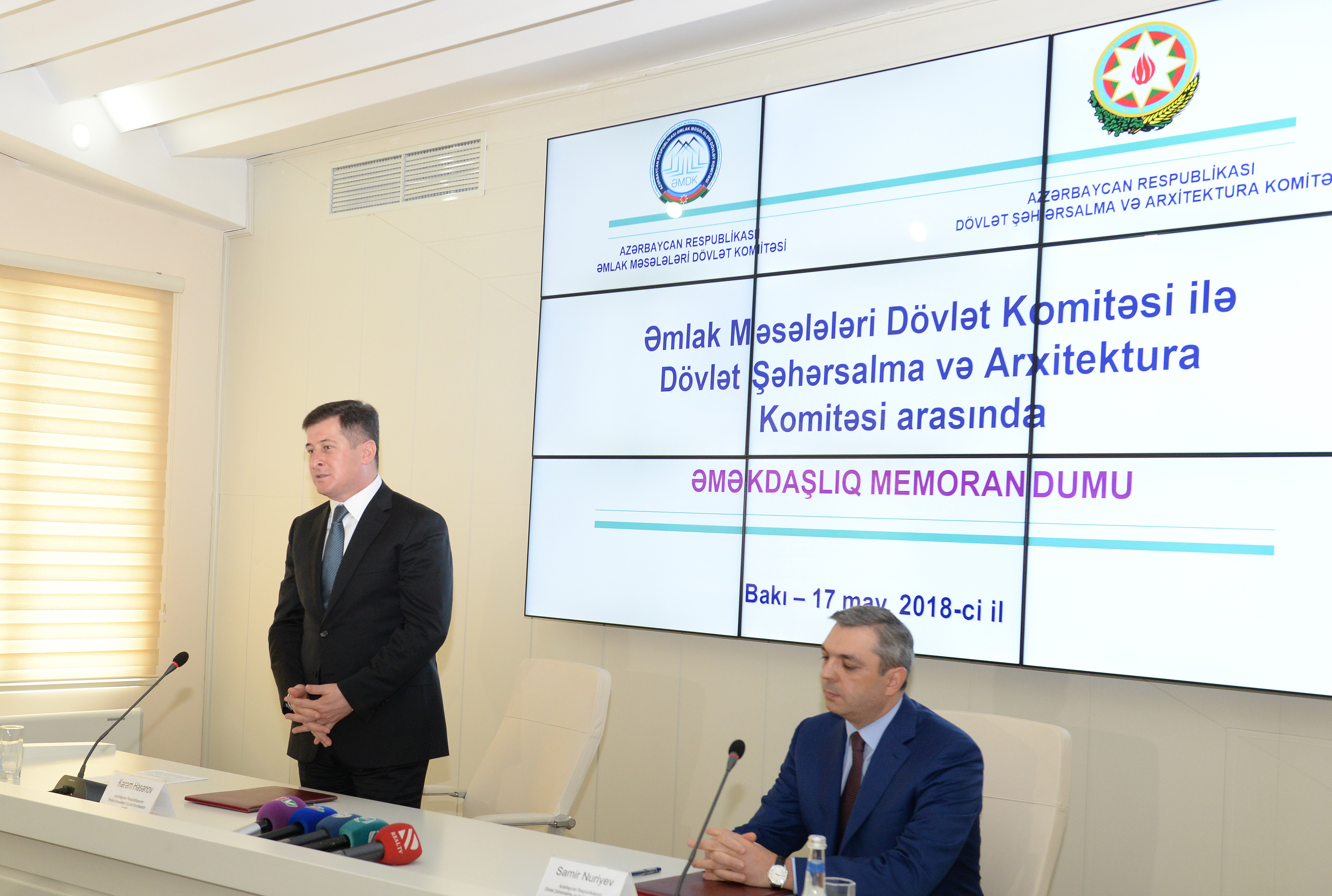 Əməkdaşlığa dair memorandum imzalandı  - FOTOLAR