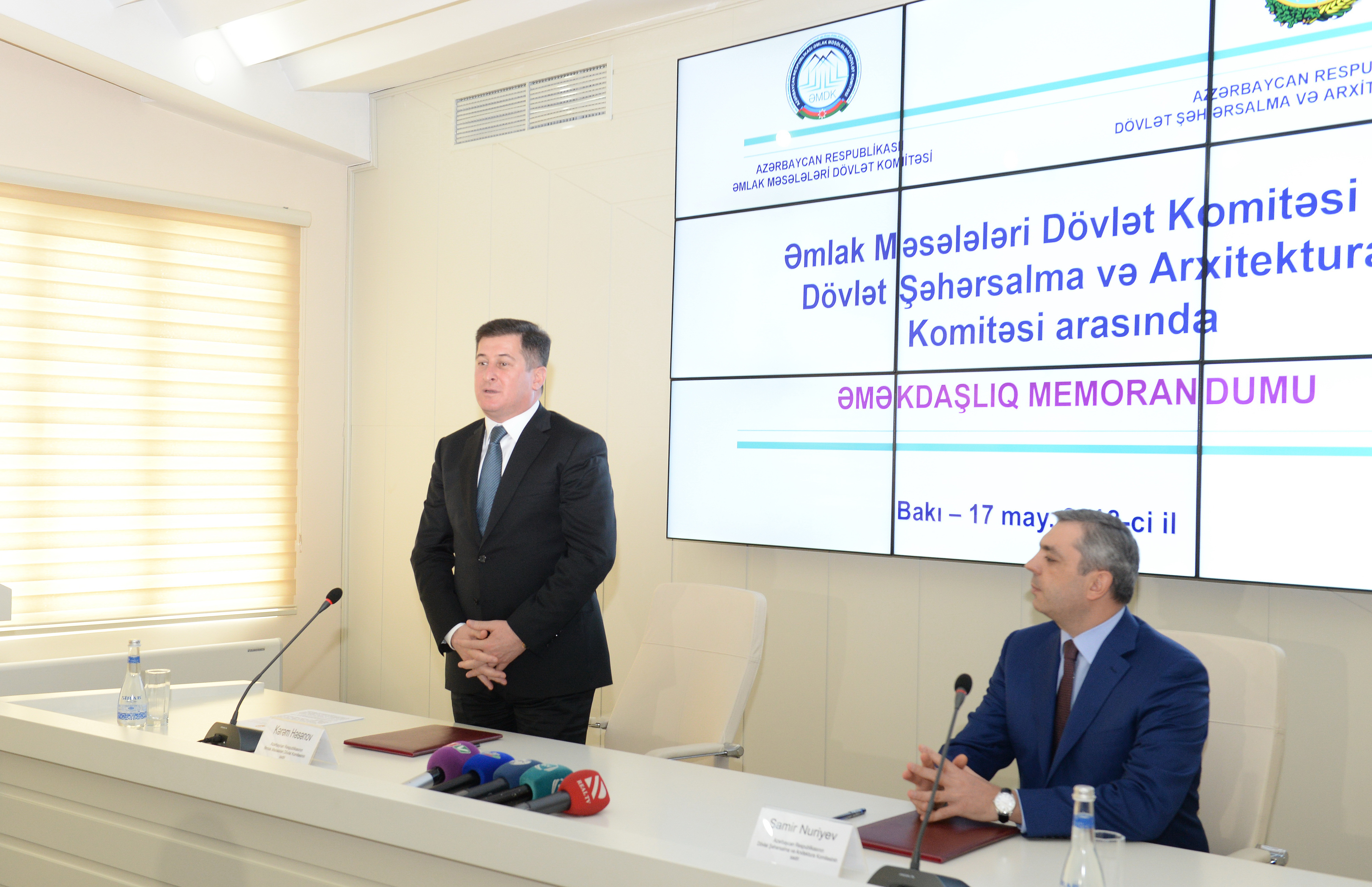 Əməkdaşlığa dair memorandum imzalandı  - FOTOLAR