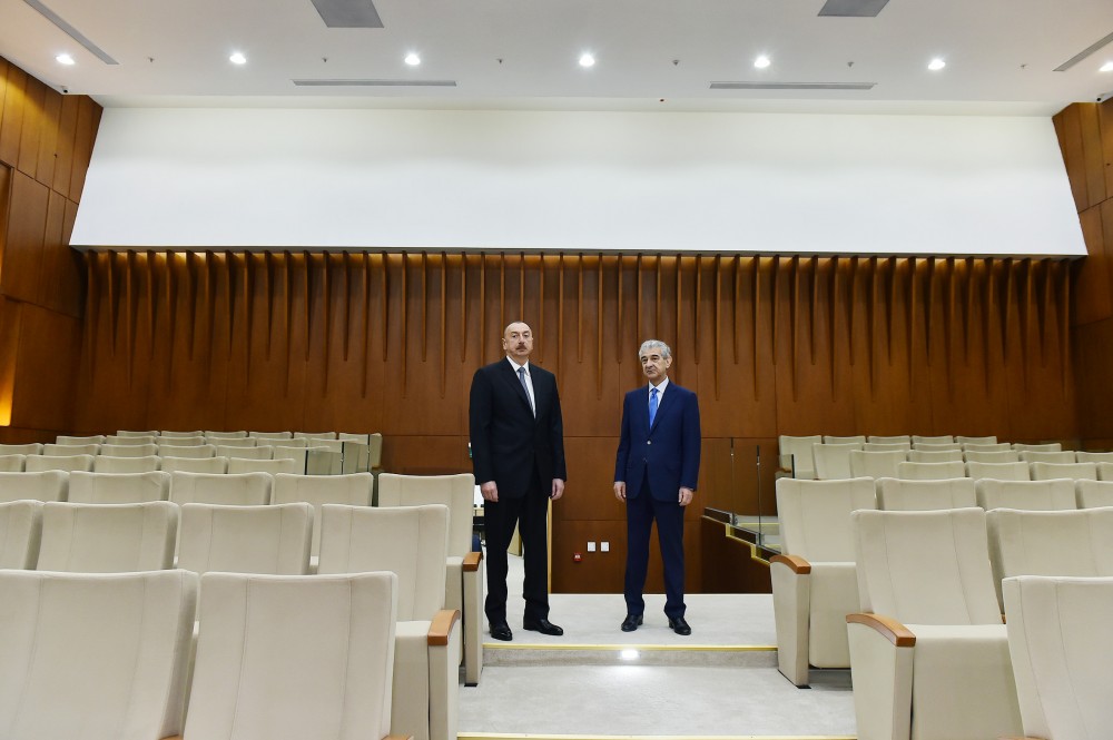  İlham Əliyev YAP-ın yeni binasının    AÇILIŞINDA - (FOTOLAR-YENİLƏNİB)