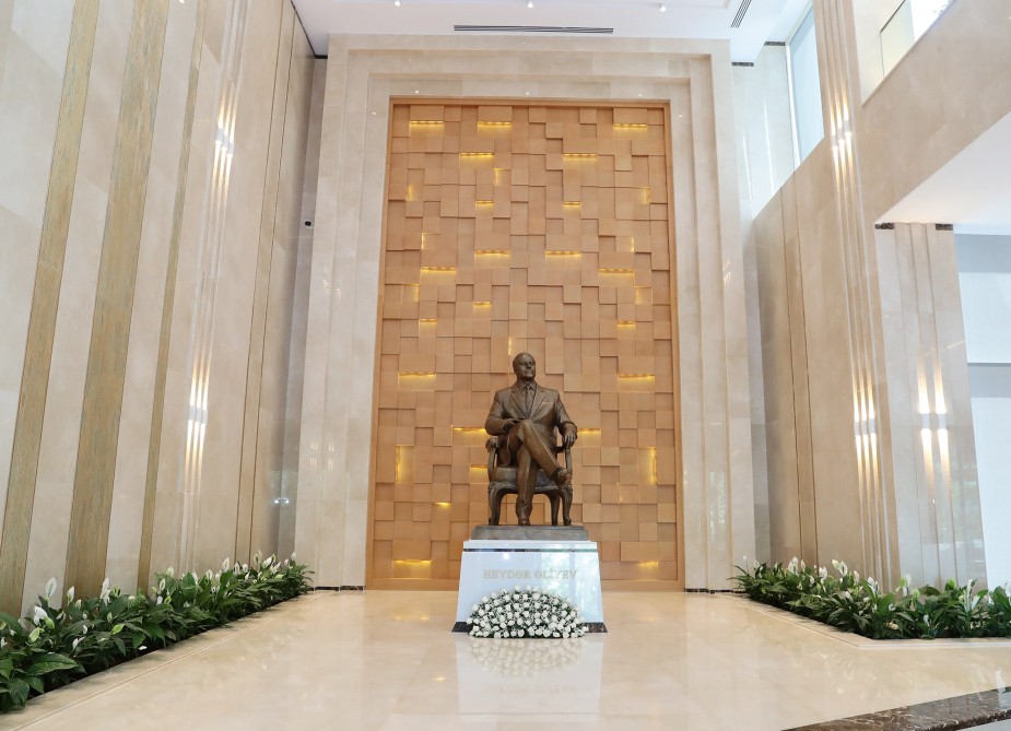  İlham Əliyev YAP-ın yeni binasının    AÇILIŞINDA - (FOTOLAR-YENİLƏNİB)