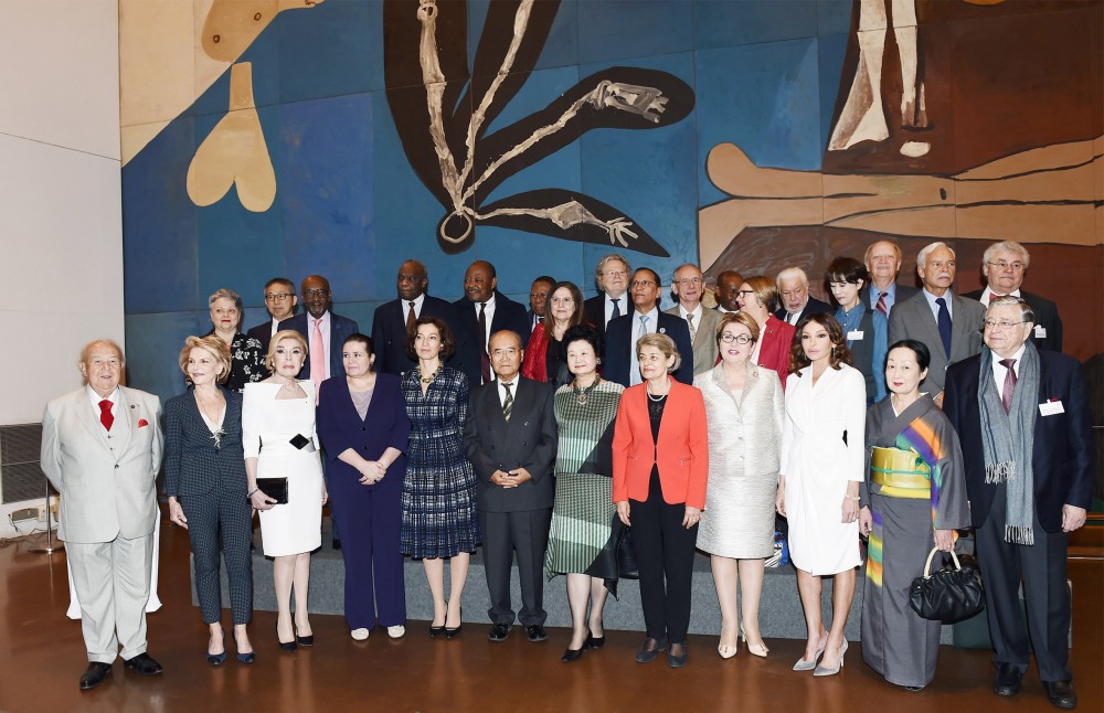 Birinci vitse-prezident Parisdə yubiley tədbirində - FOTO