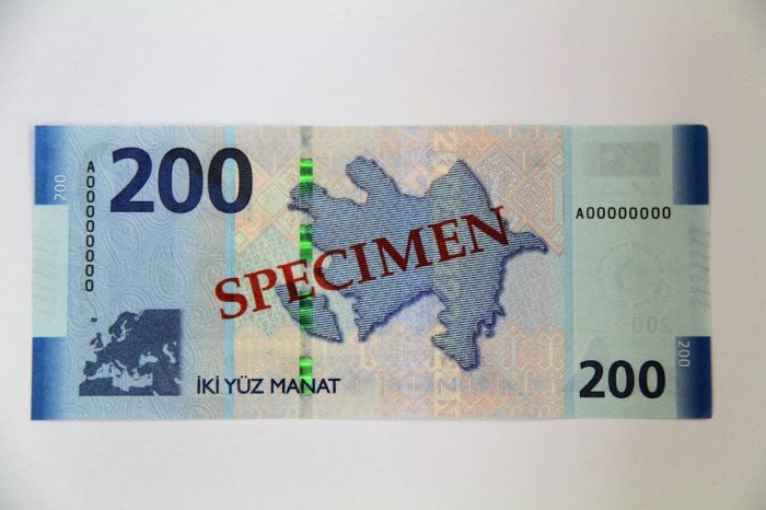 200 manatlıq əksinaslar dövriyyəyə buraxılır -  FOTO
