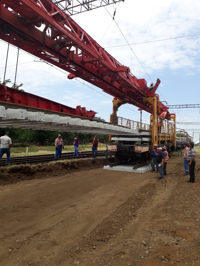Salahlı stansiyasının baş yolları əsaslı təmir olunur   - FOTOLAR