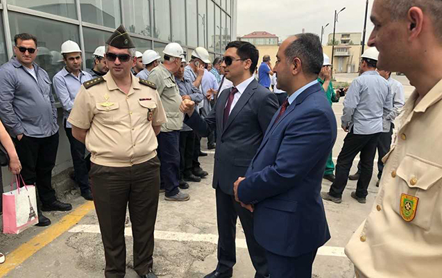 Nərimanovda fövqəladə hallarla bağlı tədbir    - FOTOLAR