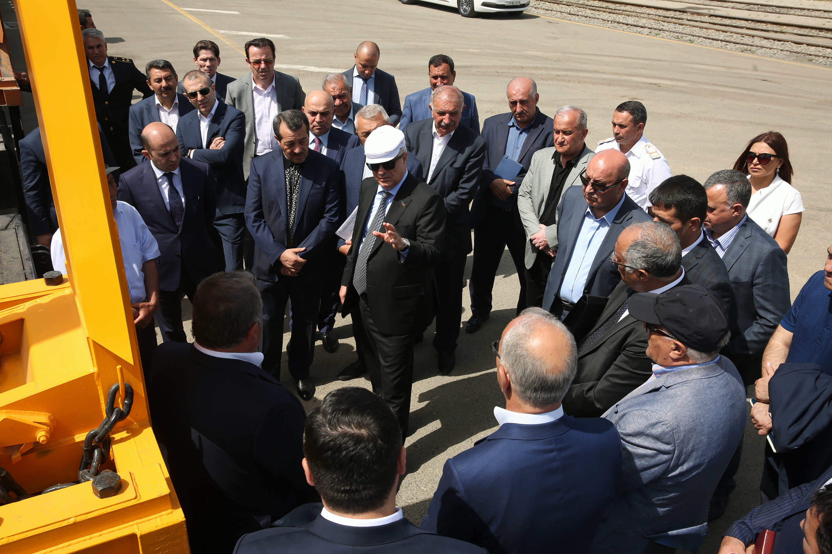  Cavid Qurbanov yeni portal-platformanın təqdimatında    - FOTOLAR