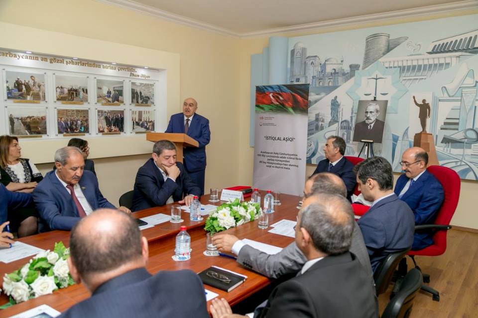 Cumhuriyyətin 100 illiyinə həsr olunmuş tədbir keçirildi  Salyanda-FOTOLAR