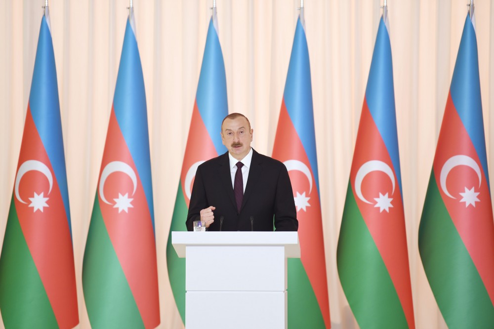 Cümhuriyyətinin 100 illik yubileyinə həsr olunan rəsmi qəbul keçirilir - FOTO (YENİLƏNİB)