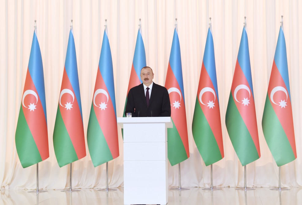 Cümhuriyyətinin 100 illik yubileyinə həsr olunan rəsmi qəbul keçirilir - FOTO (YENİLƏNİB)