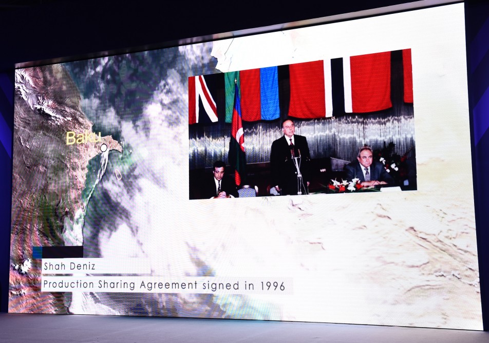 İlham Əliyev Cənub Qaz Dəhlizinin açılış mərasimində  - FOTOLAR