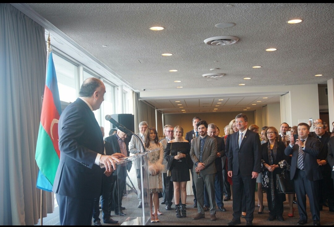 Nazir Nyu-Yorkda görüşlər keçirdi   - FOTOLAR