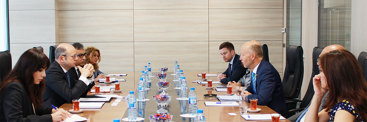 Pərviz Şahbazov Baronessa Emma Nikolsonu  qəbul etdi - FOTO