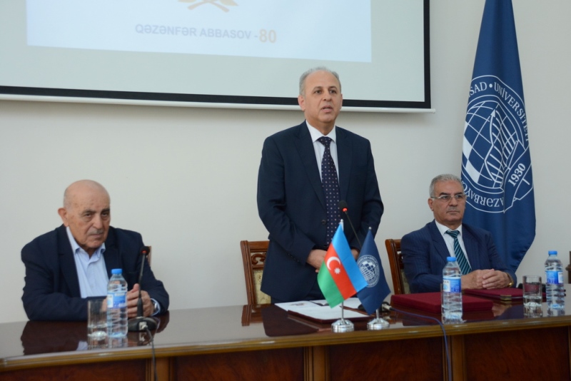 Qəzənfər Abbasovun 80 illik yubileyi qeyd olunub - FOTO