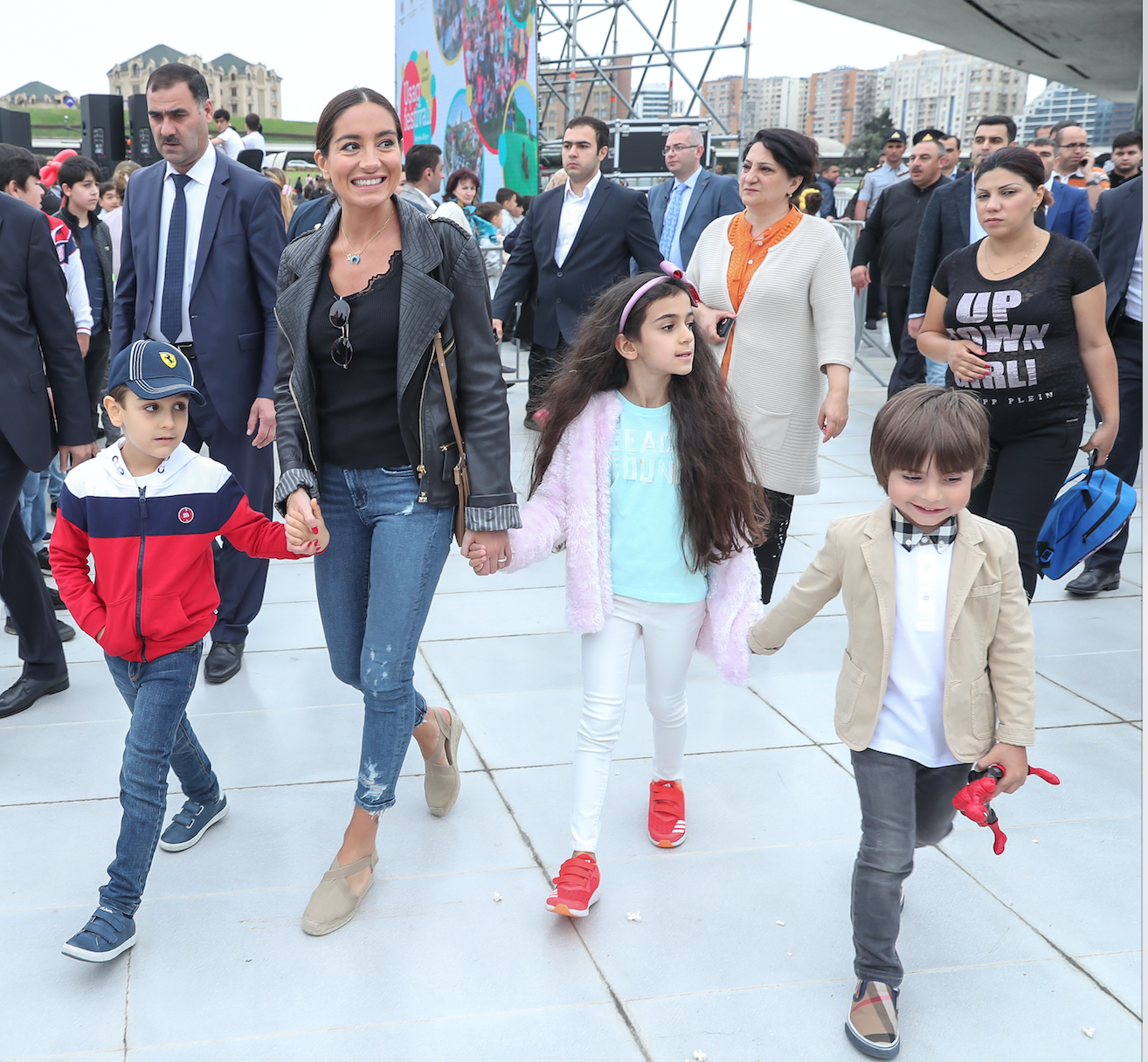 Arzu Əliyeva Uşaq festivalında - FOTO