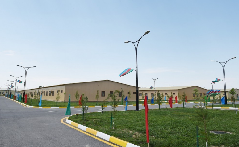 Ali Baş Komandan hərbi şəhərcikdə   - FOTOLAR