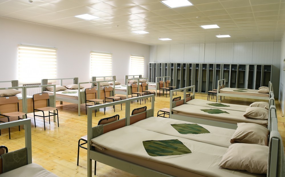 Ali Baş Komandan hərbi şəhərcikdə   - FOTOLAR