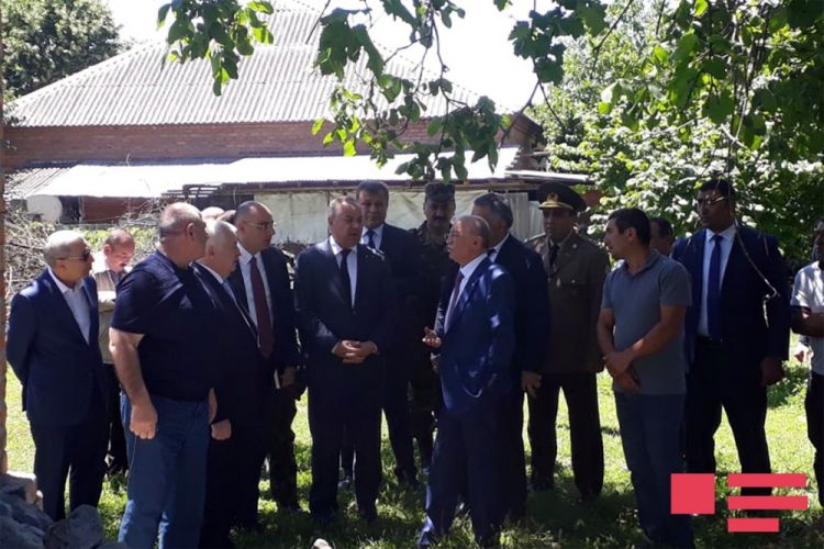 Kəmaləddin Heydərov təcili   Zaqatalaya getdi  (YENİLƏNİB-FOTOLAR)