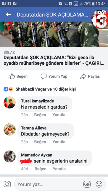 Redaktor söyüş çətəsinin qurbanına çevrildi  - FOTOFAKT