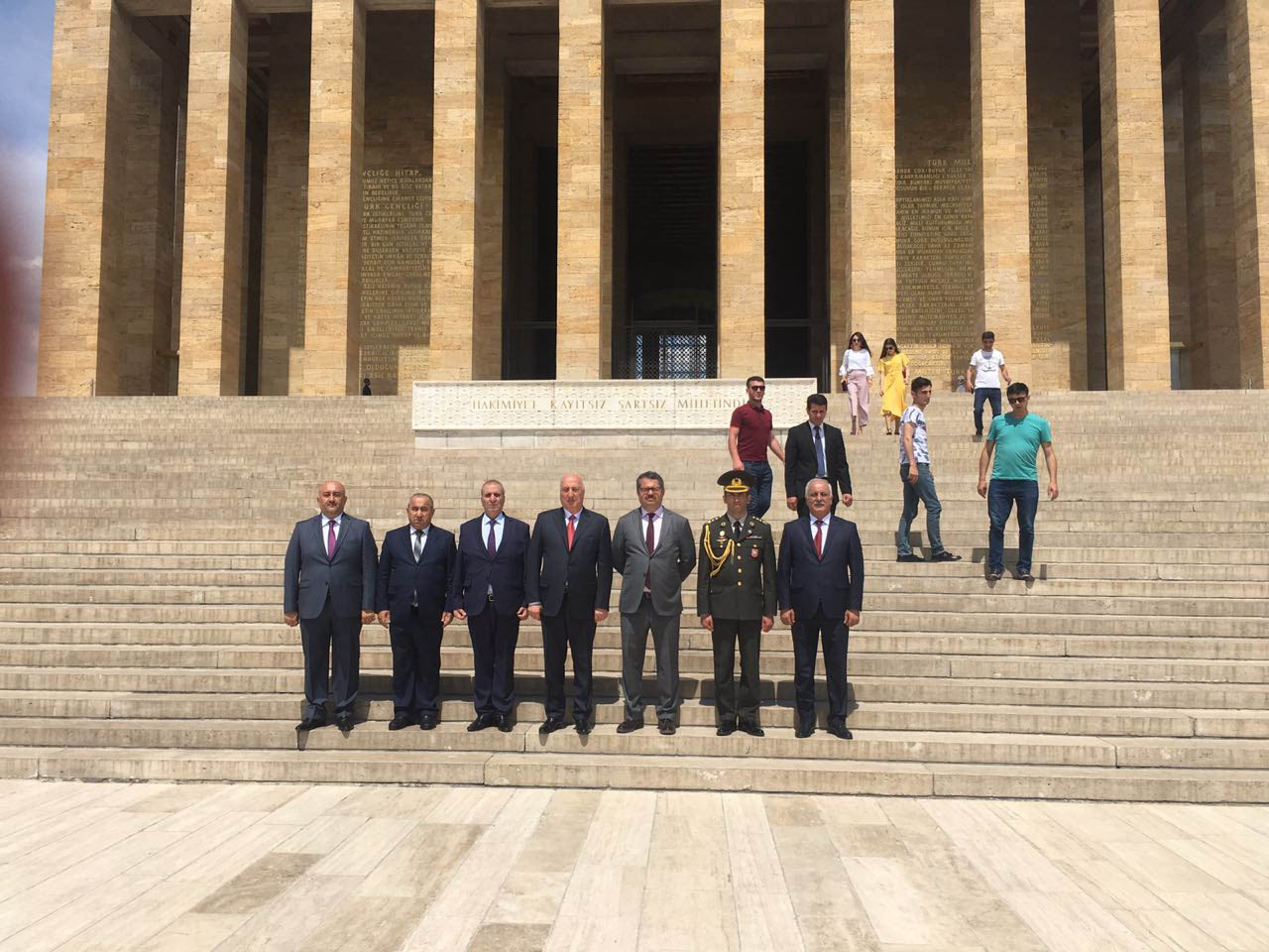 Zakir Fərəcov Atatürkün mavzoleyini ziyarət etdi  - FOTOLAR