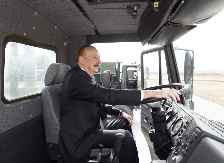 Ali Baş Komandan hərbi hissənin açılışında   - FOTOLAR-YENİLƏNİB