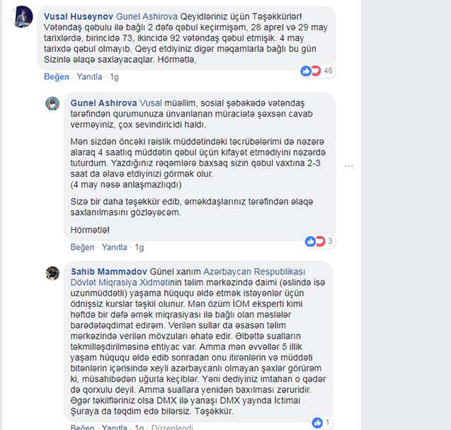 Facebookda rəisi tənqid etdi    - Özü REAKSİYA VERDİ